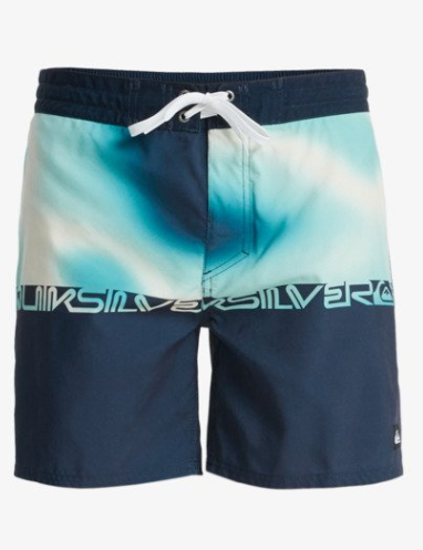 Quiksilver Everyday Half Jam 16, Dark Navy Wordblock, 3