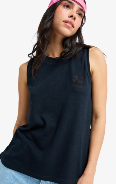 Roxy Better Days Tank Top, Anthracite, S