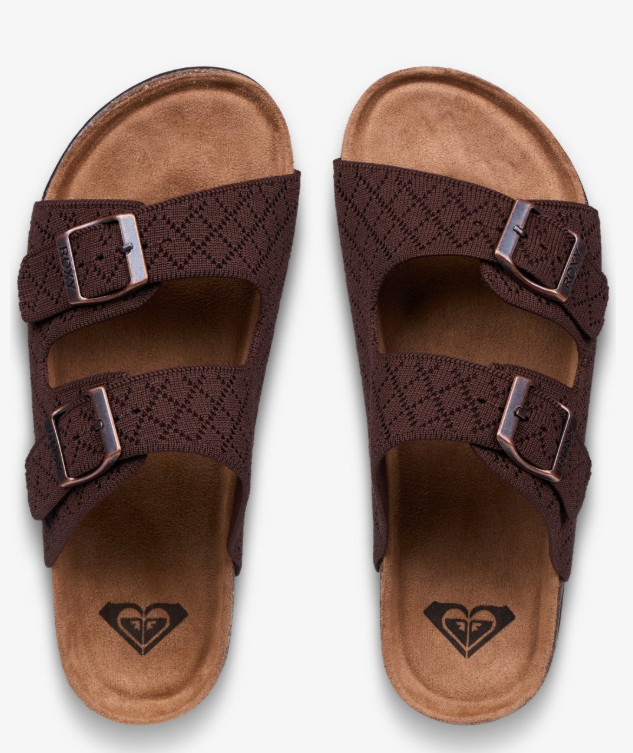 Roxy Mannae Buckle, Chocolate, 10