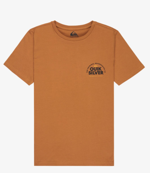Quiksilver Fundamental Ride Ss, Tobacco Brown