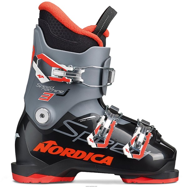 Nordica SPEEDMACHINE J3, SCHWARZ-ANTHRAZIT-ROT