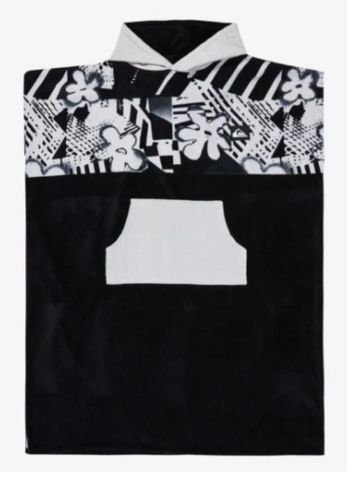 Quiksilver Hoody Towel, Black Momentum, 1sz