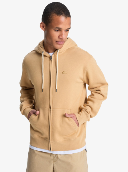 Quiksilver Salt Water Zip Hoodie, Khaki