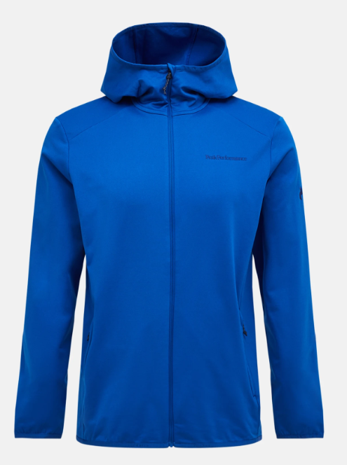 Peak Performance Light Zip Hood Herren , TRUE BLUE, 2XL