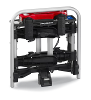 Uebler i21 Z 90 Kupplungsträger, Silber, 90º - Spannbänder