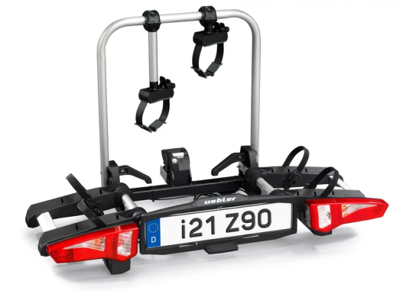 Uebler i21 Z 90 Kupplungsträger, Silber, 90º - Spannbänder