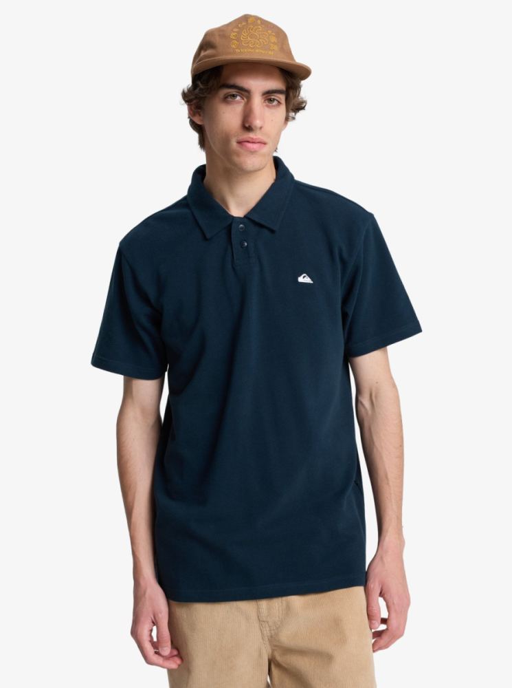 Quiksilver Mw Pique Polo, Dark Navy, XL