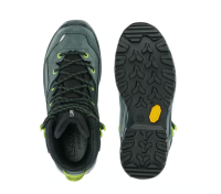 Lowa WANDAX GTX MID JR, dunkelpetrol/limone, 37