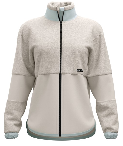 Ortovox FLEECE TEDDY JACKET W, white tea, M