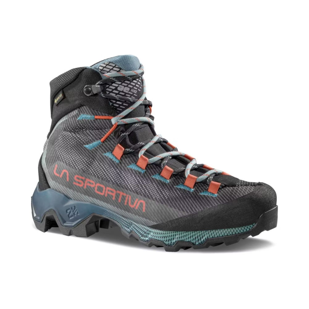 La Sportiva Aequilibrium Hike Woman GTX, Carbon/Everglade, 39