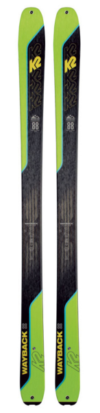 K2 Wayback 88, black / green, 181cm