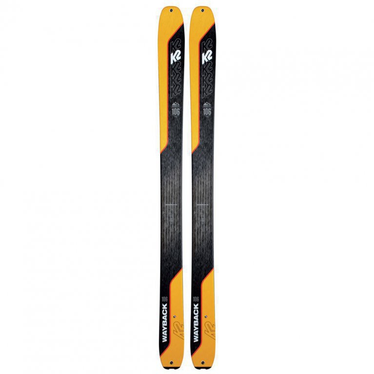 K2 Wayback 106, black / yellow, 172cm