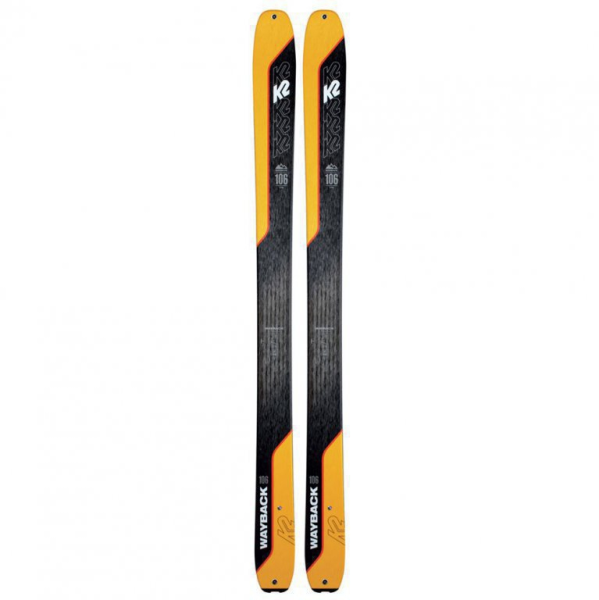 K2 Wayback 106, black / yellow, 172cm
