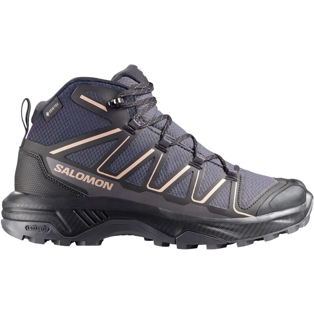 Salomon SHOES EXEO 2 MID GTX W 9 Iron/Black/Shad, 42