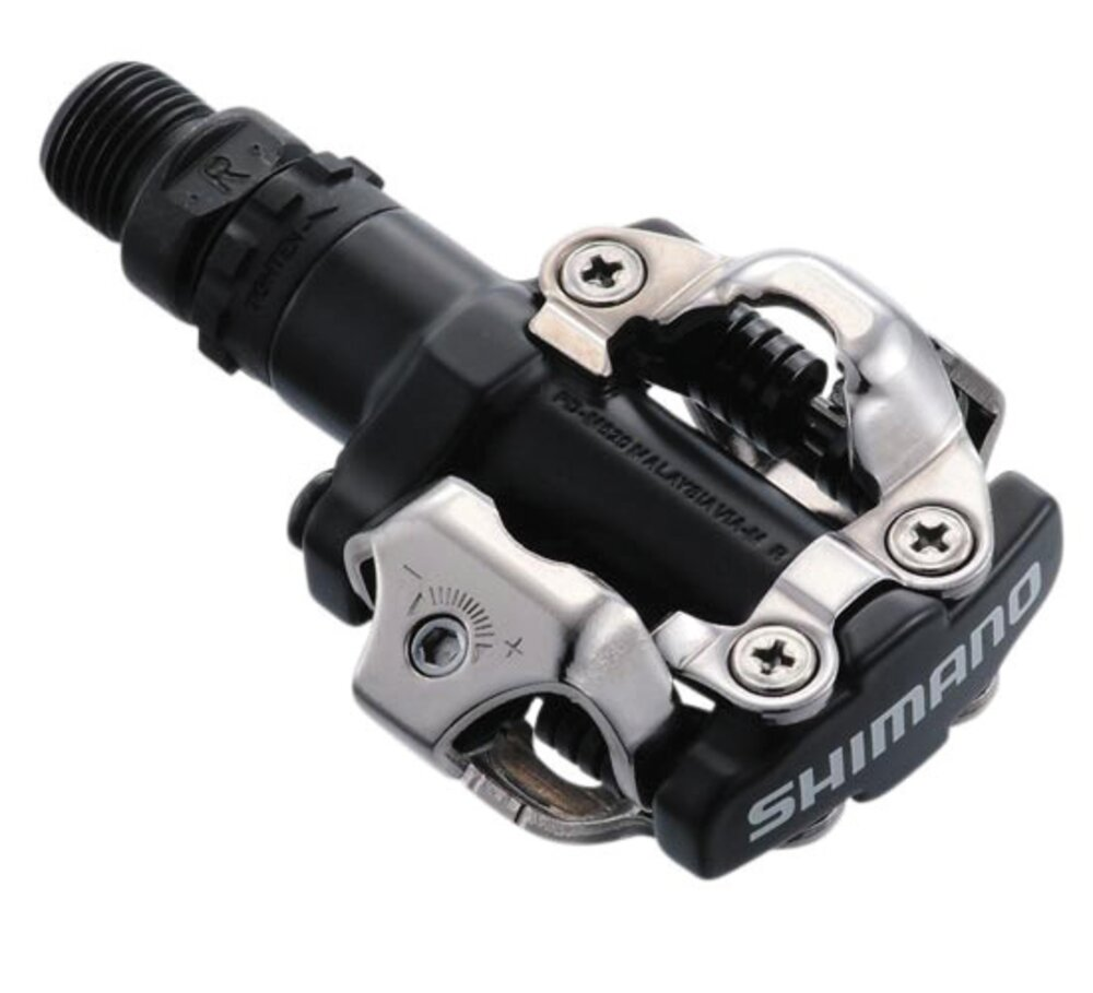 Shimano Pedal PD-M520 mit Cleat schwarz Box