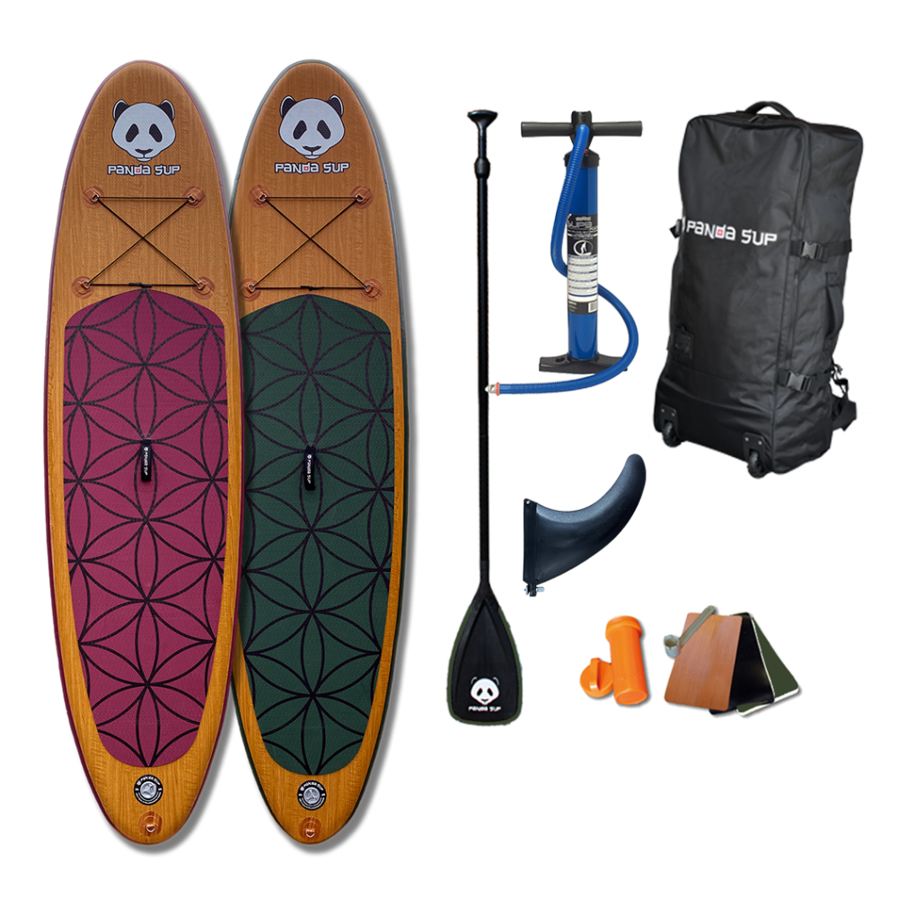 PandaSup iPanda 10'4"  Yoga / Family Set, Purple, 10.4"x33"x6''