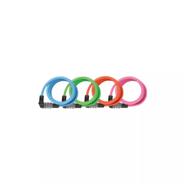 ABUS Abus Spiralkabelschloss 3506C/120 Code ohne Halter assortiert