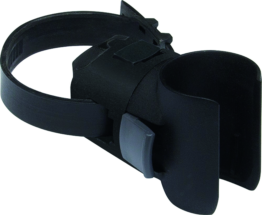 ABUS Spiralkabelschloss Booster 6512K/180 mit Halter SCMU 6K schwarz