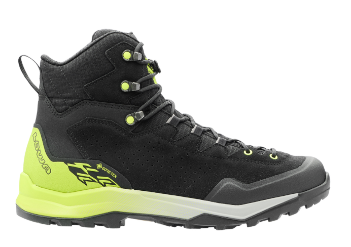 Lowa ® EXPLORER GTX MID, schwarz/limone, 44.5