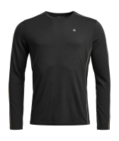 Ortovox 185 ROCK'N'WOOL LONG SLEEVE M, black raven, M