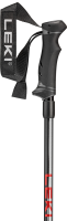 Leki Hot Shot S, schw/grau/rot, 130