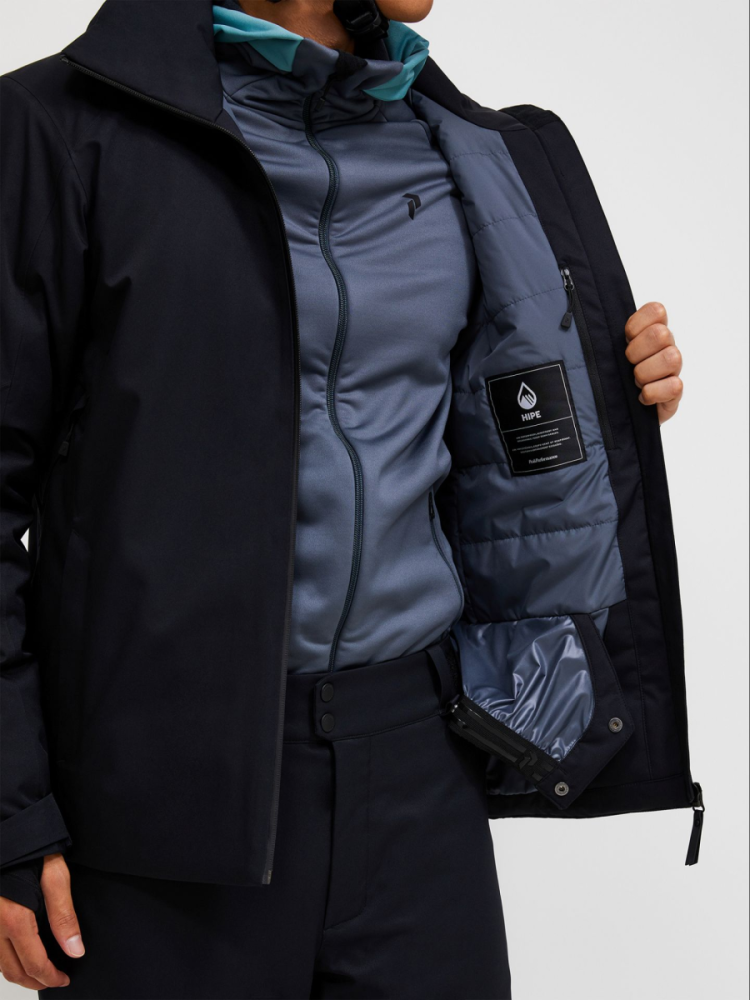 Peak Performance M Maroon Insulated Jacket-BLACK, 2XL