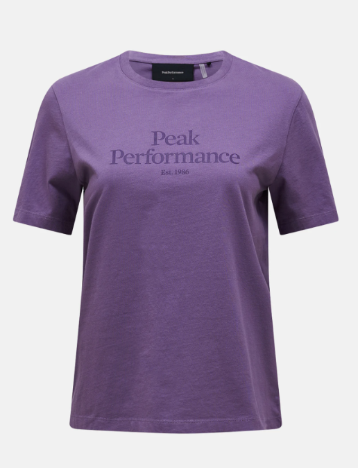 Peak Performance W Original Tee-MONTANA GRAPE, S