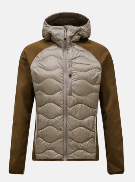 Peak Performance M Helium Down Hybrid Hood-AVID BEIGE-Mea