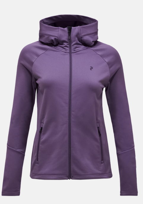Peak Performance W Rider Essentials Zip Ho-MONTANA GRAPE-, MONTANA GRAPE/MONTANA GRAPE, S