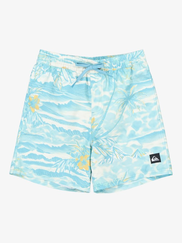 Quiksilver Everyday Printed Volley Yth 14, aqua sundown, M/12
