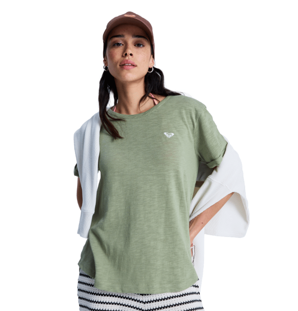 Roxy Oceanwave Regular Emby, oil green, Extra Small