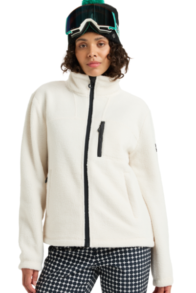 Roxy Alabama Full Zip Solid, whisper white