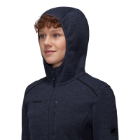 Mammut Arctic IV ML Hooded Jacket Women, marine melange, M