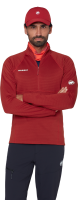 Mammut Taiss ML Half Zip Pull Men, dark red, XL