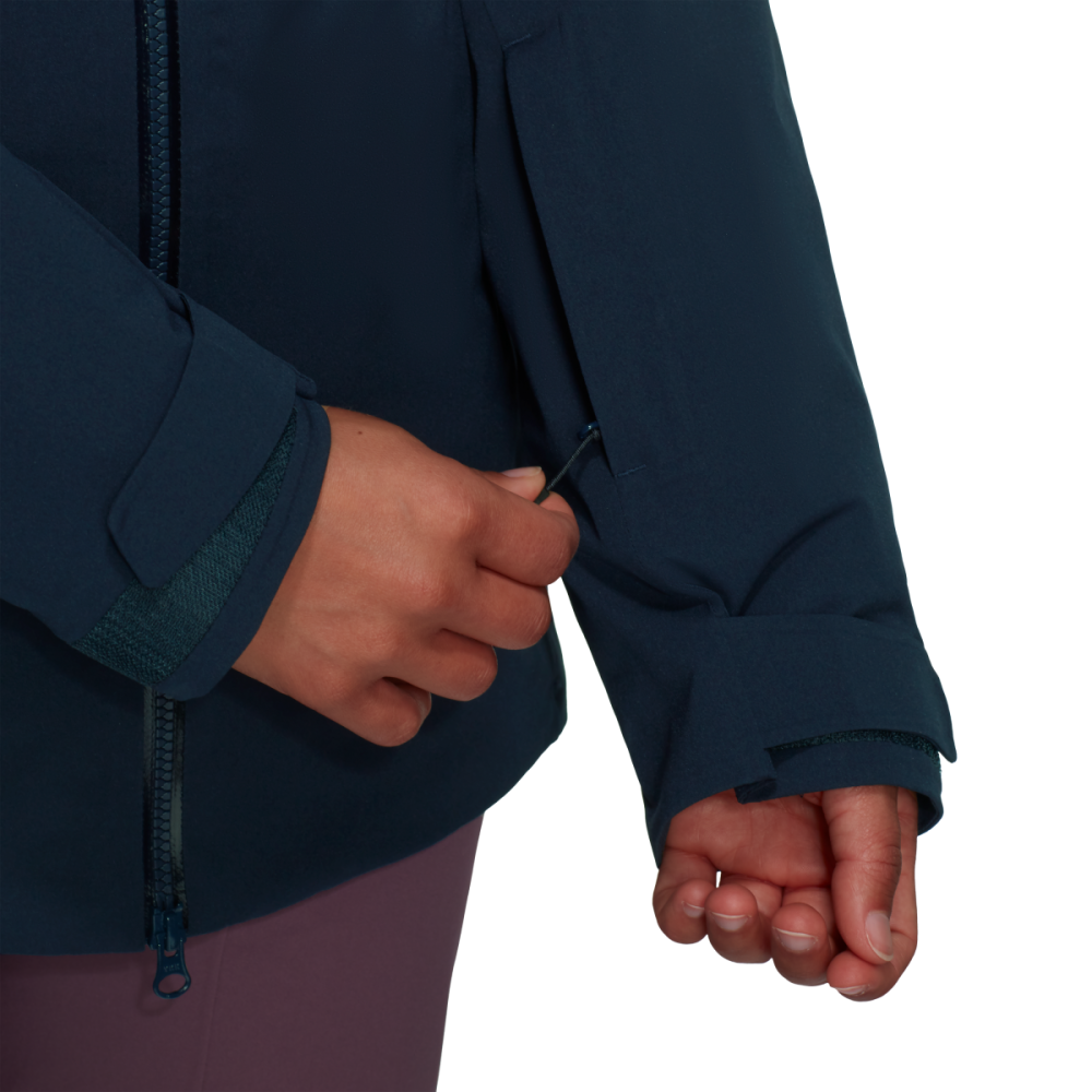 Mammut Stoney HS Thermo Hooded Jacket Women, marine, XL