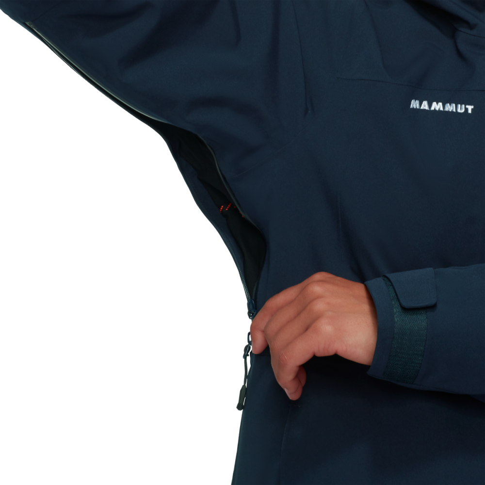 Mammut Stoney HS Thermo Hooded Jacket Women, marine, XL