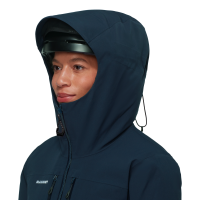 Mammut Stoney HS Thermo Hooded Jacket Women, marine, XL
