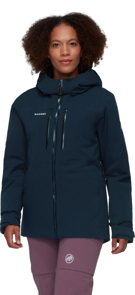 Mammut Stoney HS Thermo Hooded Jacket Women, marine, XL