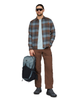 Mammut Trovat Longsleeve Shirt Men, gabbro-strata, XL