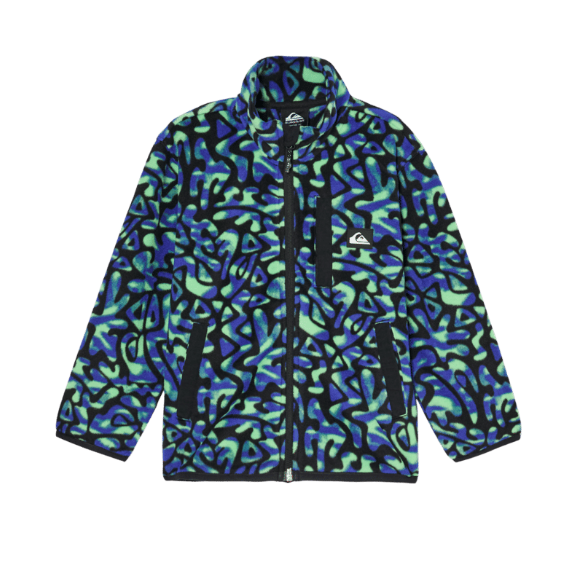 Quiksilver No Destination Fleece Boys, spring bouquet bubble form kid, 5