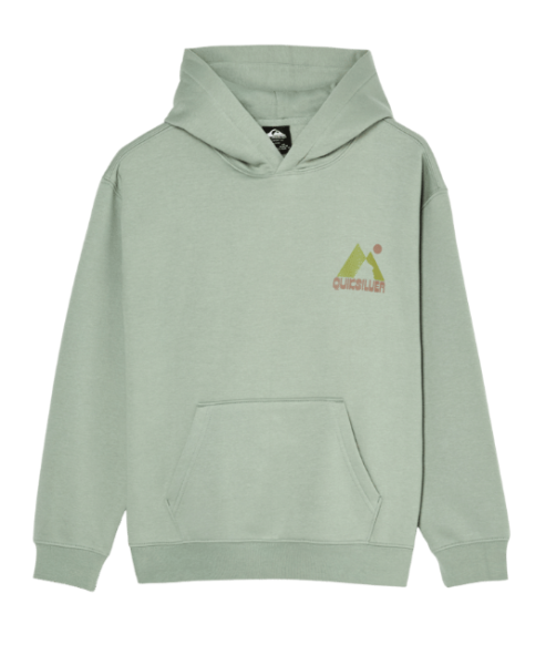 Quiksilver Graphic Hoodie Oversized Youth, iceberg green