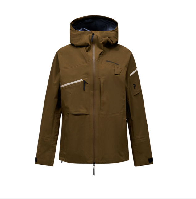 Peak Performance M Alpine Gore-Tex 3L Jack-Meadow Moss, L