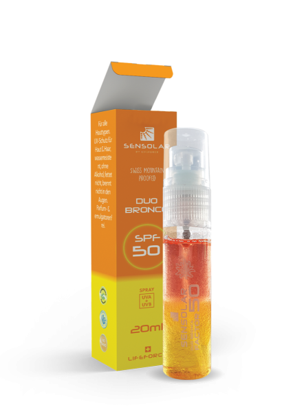 Sensolar Sonnenspray ohne Emulgator SPF 50, 20ml