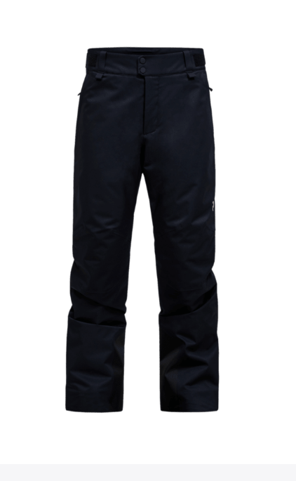 PEAK PERFORMANCE M Maroon Insulated Pants, BLACK, 2XL