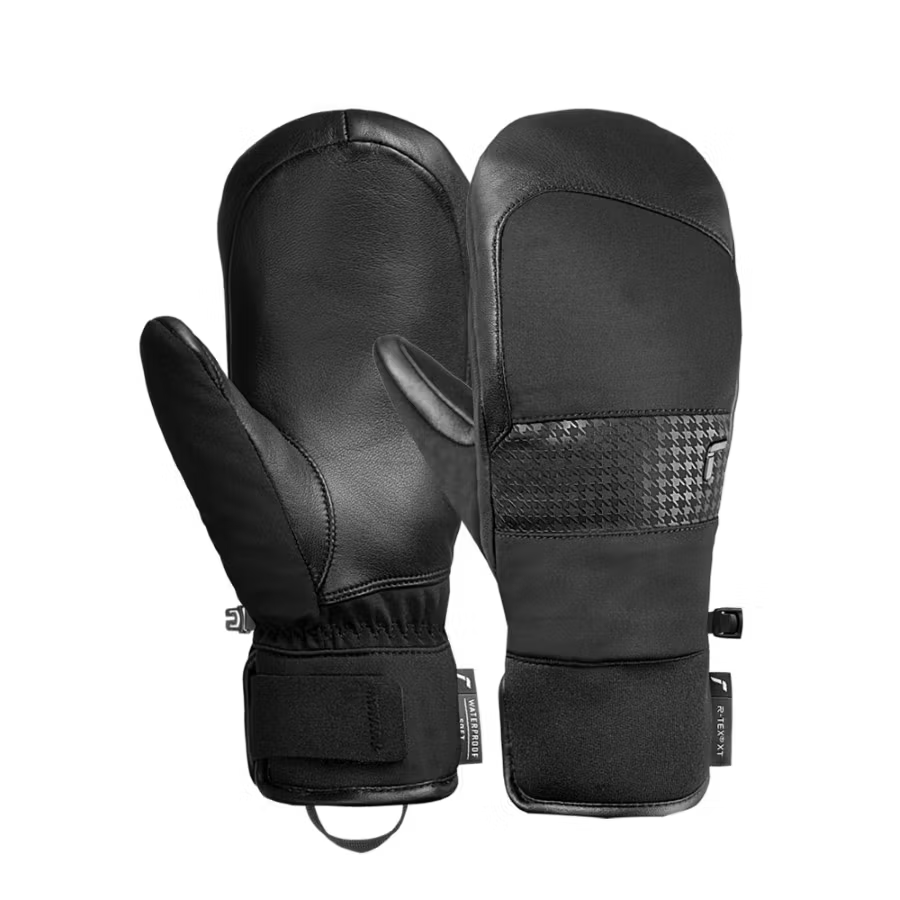 Reusch Marta R-TEX® XT Mitten, black_pied de poule, 7.5