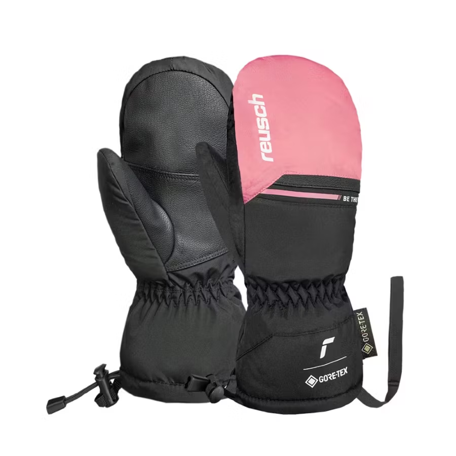 Reusch Sprint GORE-TEX® Junior Mitten, black/wild rose, 4