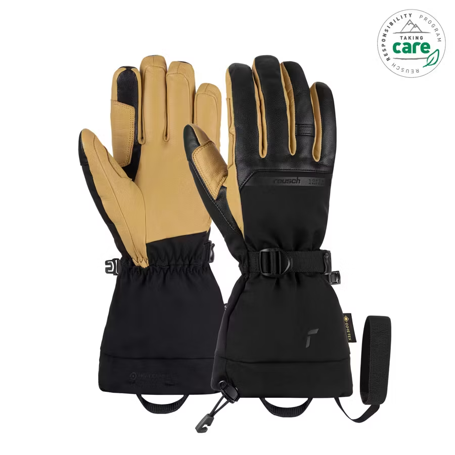 Reusch Reusch Discovery GORE-Tex, black/camel, 9