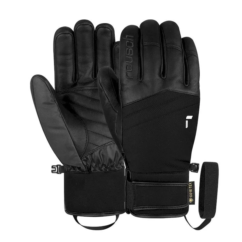 Reusch Snow Pro GTX, black, 8.5