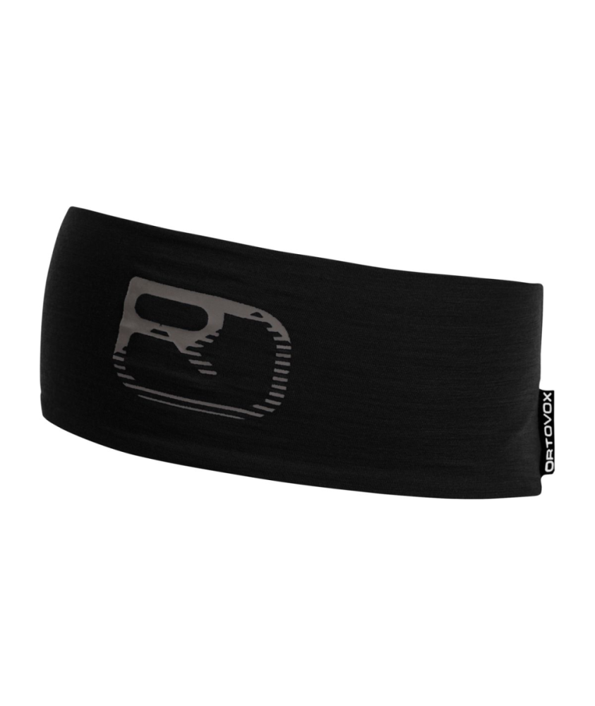 Ortovox 120 COOL TEC LOGO HEADBAND, black raven, unisex