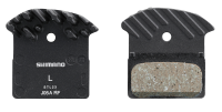Shimano Bremsbeläge J05A Kunstharz mit Lamellen 25er Pack